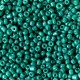 Seed beads 11/0 (2mm) Ultramarine green